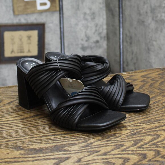 NWT a new day Womens Jessa Mule Heels 87931547 Black 7.5M - Picture 5 of 10